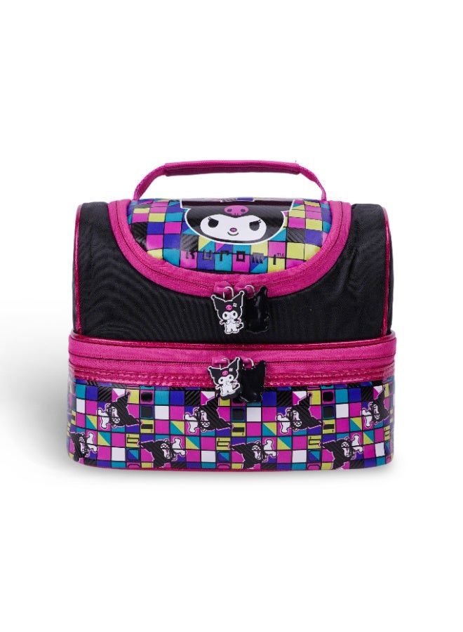 Kuromi Ambition Dual Compartment Lunch Bag - Image 5